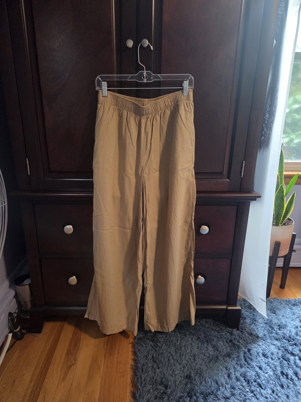 American Eagle Outfitters Women's Wide-Leg Linen Pants— NWOT